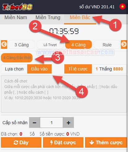 Đánh Đề 3 Càng Online | Cách chơi dàn đề 3 càng, 4 càng chi tiết