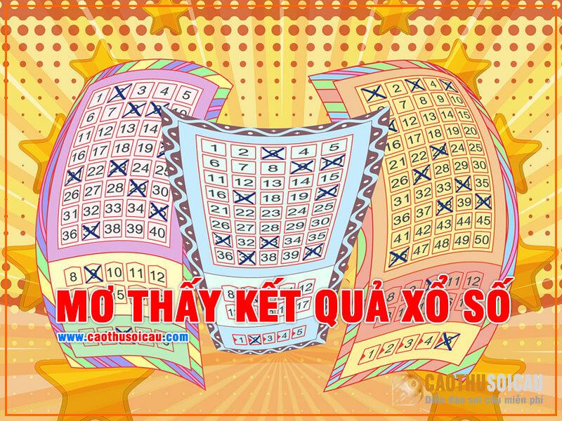 Mơ thấy kết quả xổ số đánh con gì ?