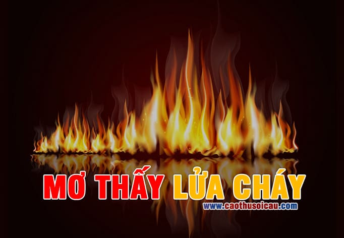 Mơ Thấy Lửa Cháy đánh con gì mang lại chiến thắng bạch thủ ?